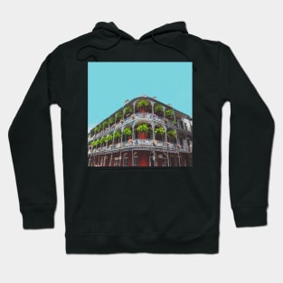 Hanging Baskets of Royal Street, NOLA Hoodie